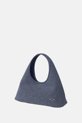 Waffle Canvas Women's Tote Bag - Navy / One Size